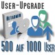 Upgrade von 500 auf 1000 User