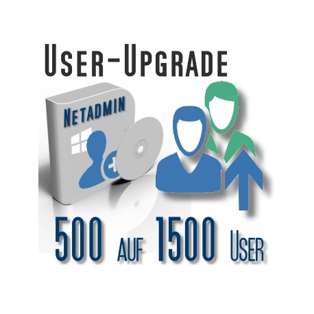 Upgrade von 500 auf 1500 User