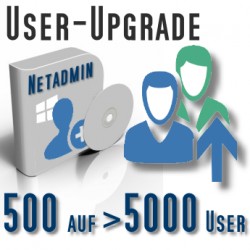 Upgrade von 500 auf Unbegrenzte User