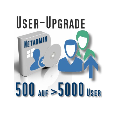 Upgrade von 500 auf Unbegrenzte User