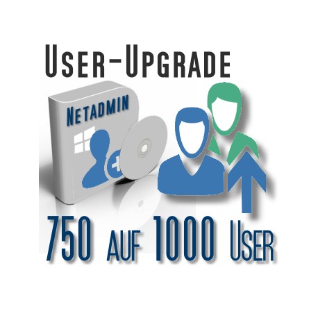 Upgrade von 750 auf 1000 User