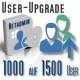Upgrade von 1000 auf 1500 User