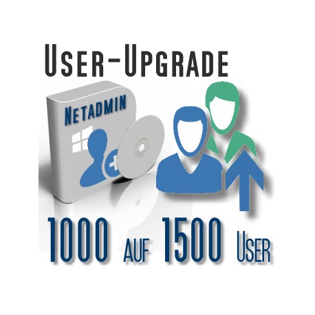 Upgrade von 1000 auf 1500 User
