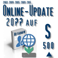 Online-Update 2007 auf 2015 (S 500 User)