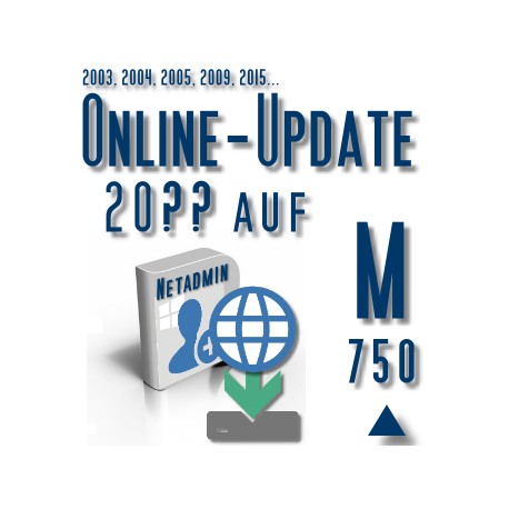 Online-Update 200x auf 2021 (M 750 User)